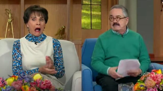 Pati Chapoy y Pedro Sola en Ventaneando