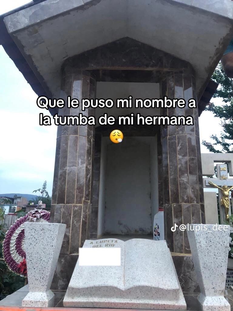 Papá pone nombre equivocado a la tumba de su hija