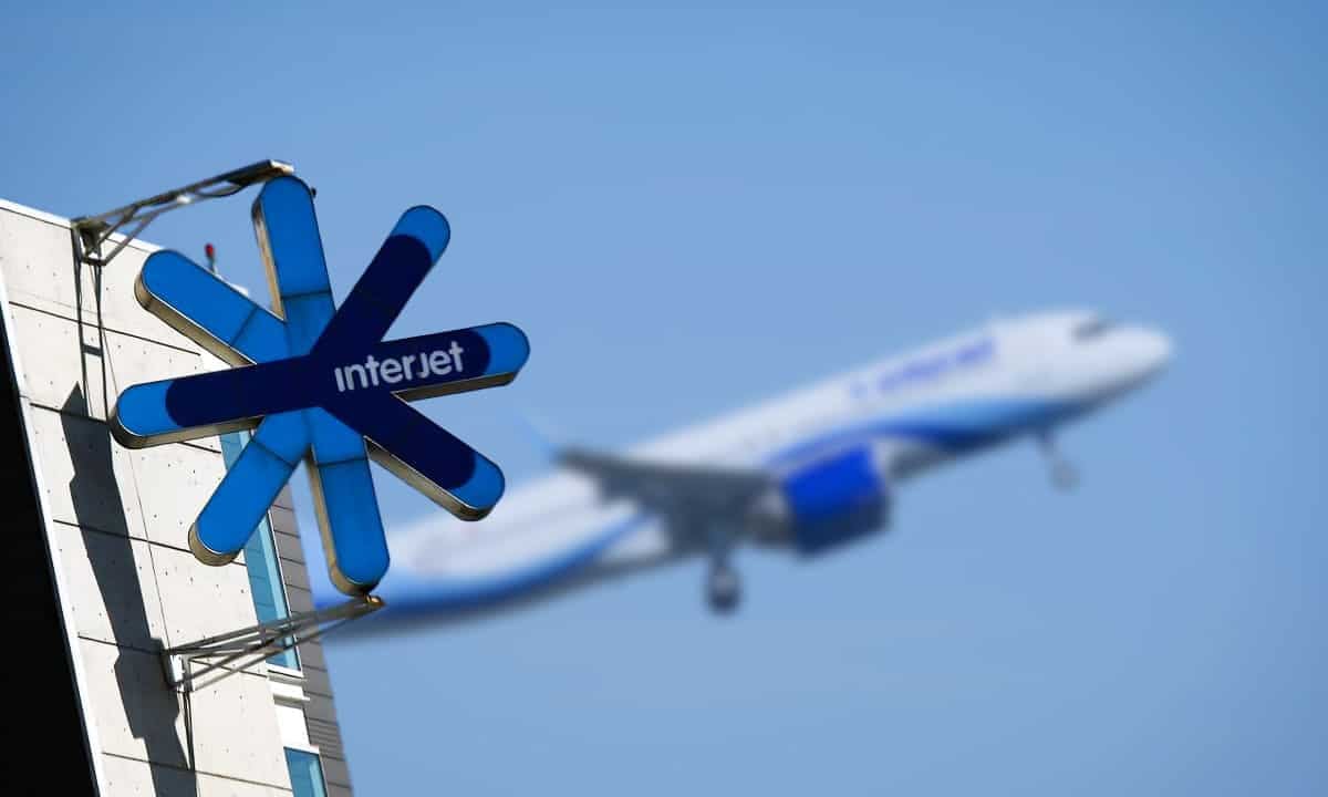 Avión de Interjet