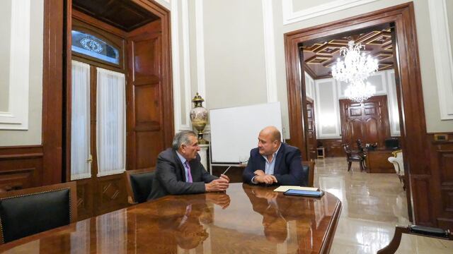 Adán Augusto López y Enrique Alfaro