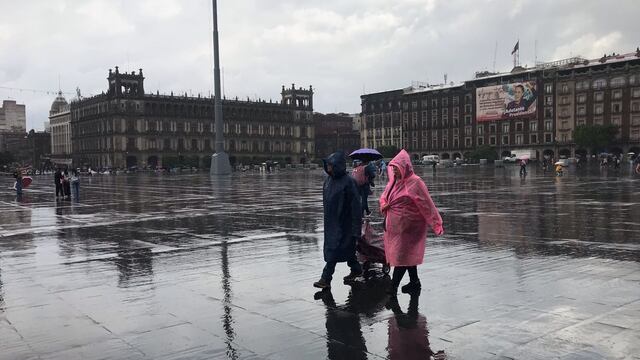 Lluvias en CDMX hoy 11 de agosto