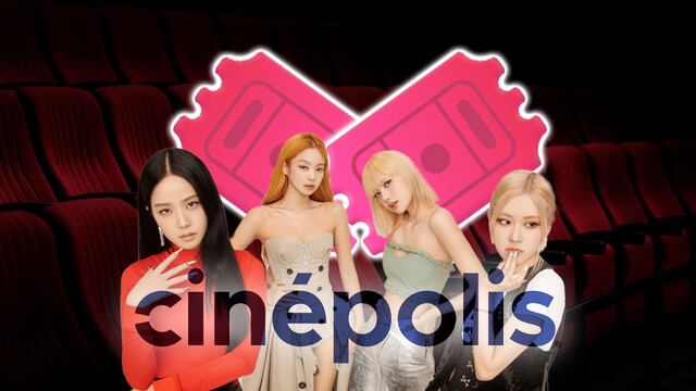 Boletos Cinépolis 2x1 para Born Pink World Tour de Blackpink