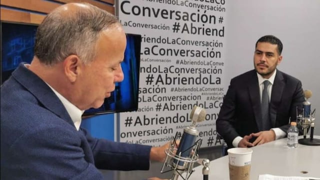 Omar García Harfuch y Ciro Gómez Leyva