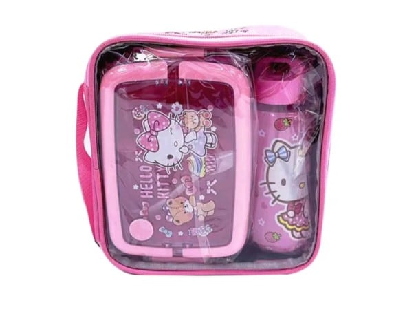 Tupper de Hello Kitty para lunch