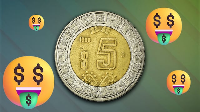 Esta moneda de 5 pesos vale 950 mil pesos y esta es la razón