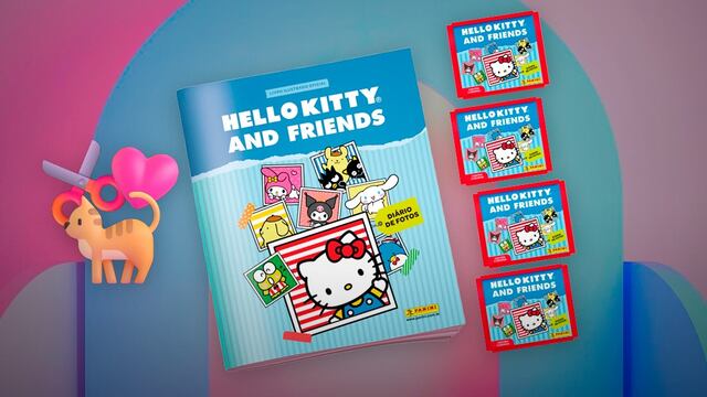 El nuevo álbum de estampas de Hello Kitty and Friends de Panini