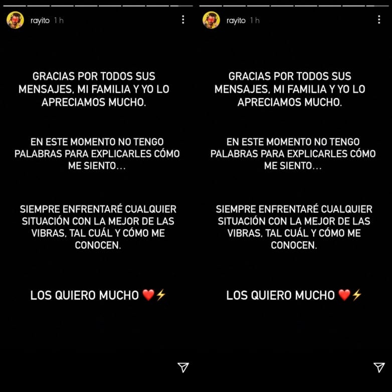 'Rayito' habla sobre la detención de 'YosStop'.
