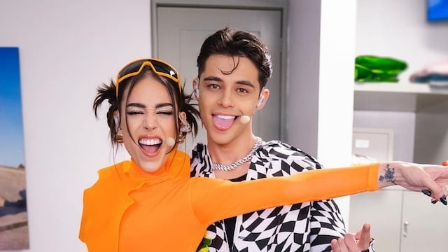 Danna Paola y Alex Hoyer