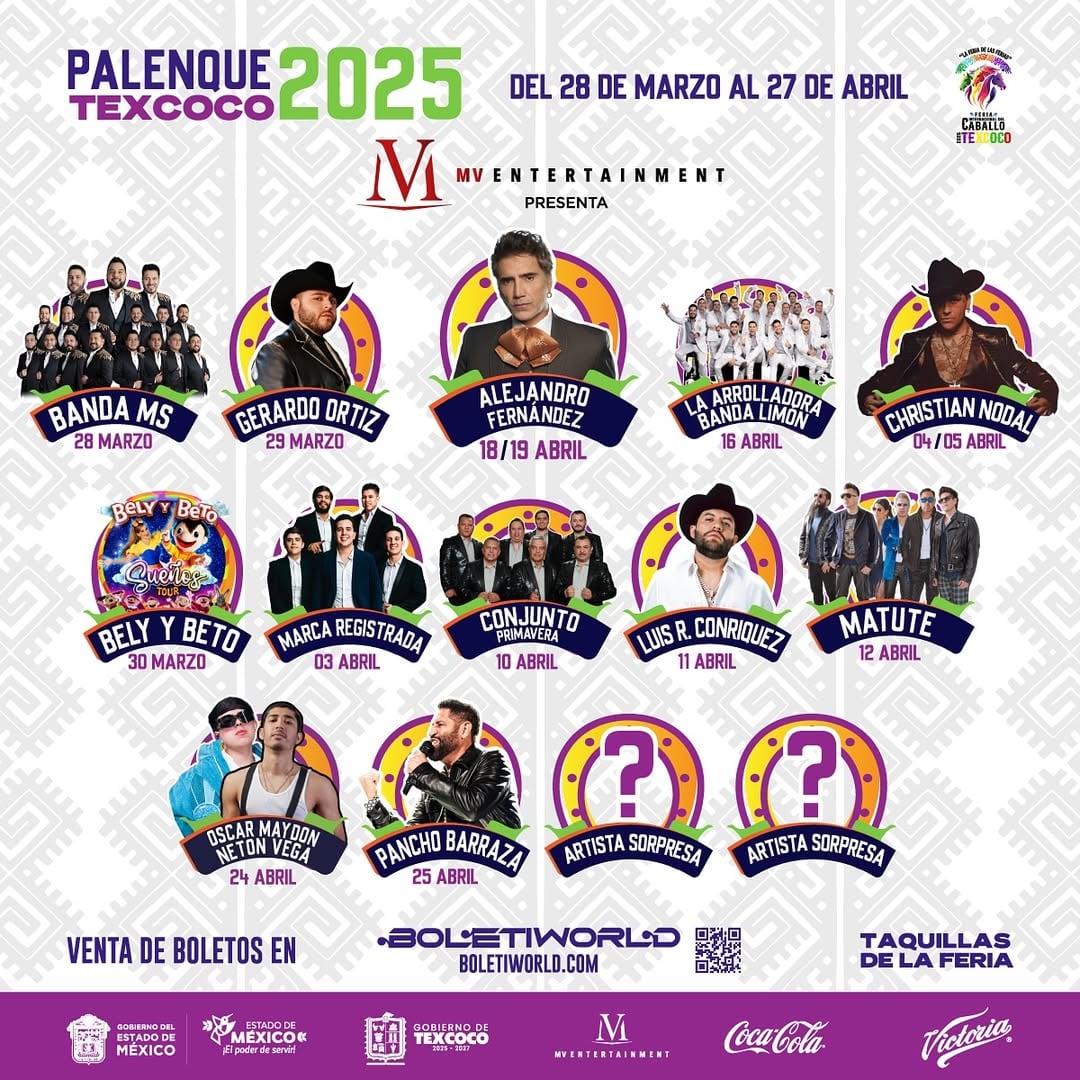 Palenque Feria del Caballo Texcoco 2025