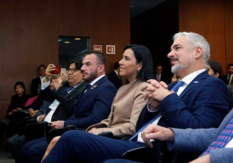 En el evento en que se dio a conocer el certificado de la UNESCO.