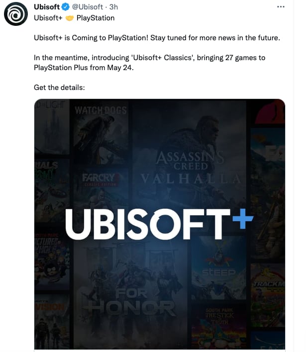Ubisoft+ llega a PlayStation