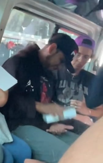 Falso asaltante finge robo y termina regalando celulares