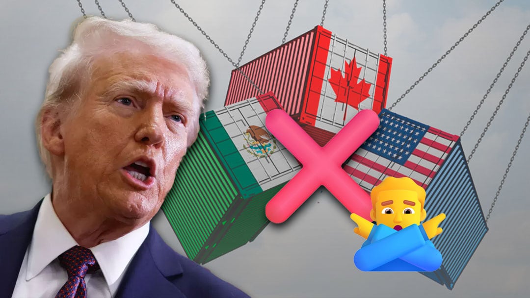 Donald Trump habló abiertamente del fin del T-MEC, el tratado comercial de México, Estados Unidos y Canadá