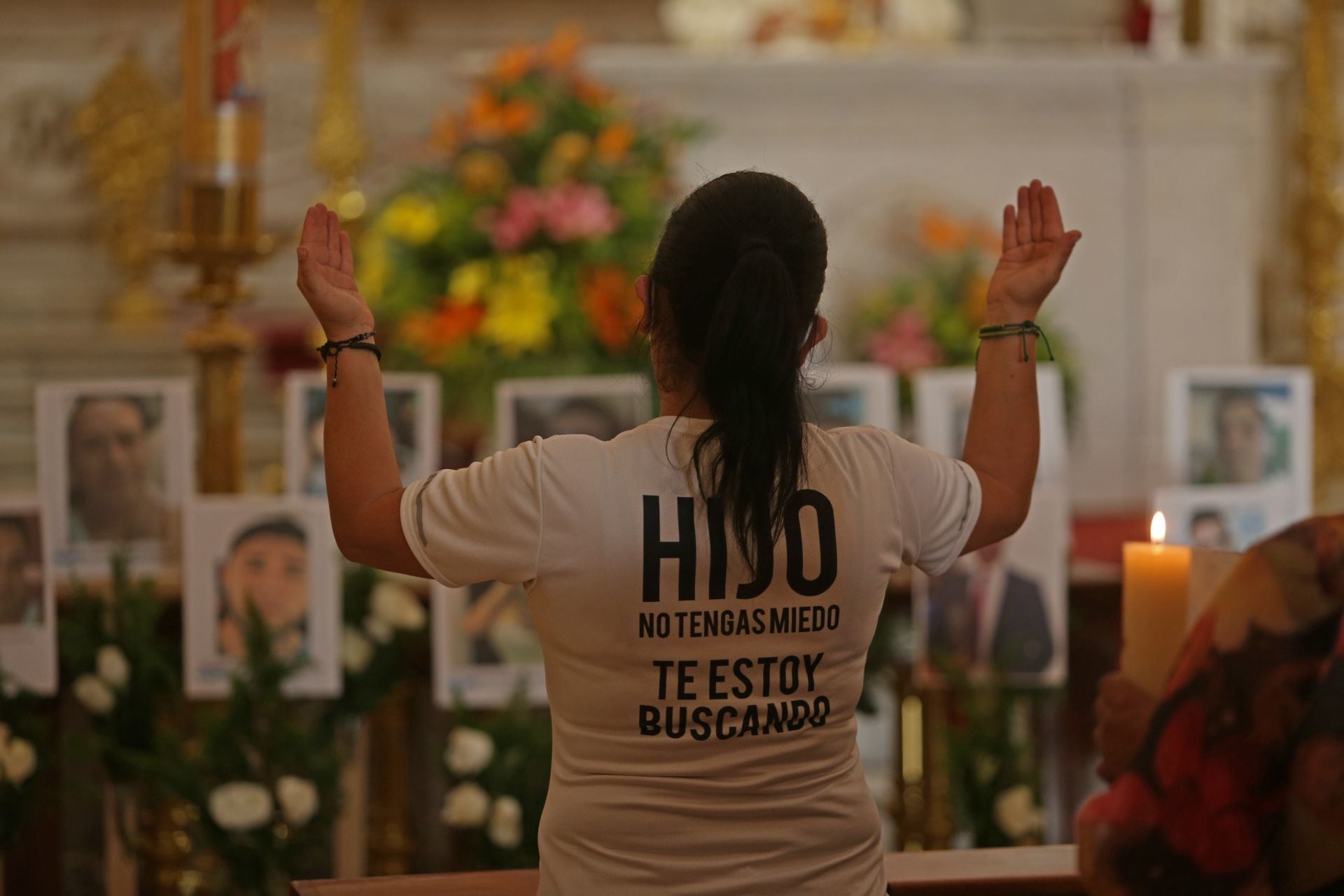 Misa de familias de personas desaparecidas en Jalisco