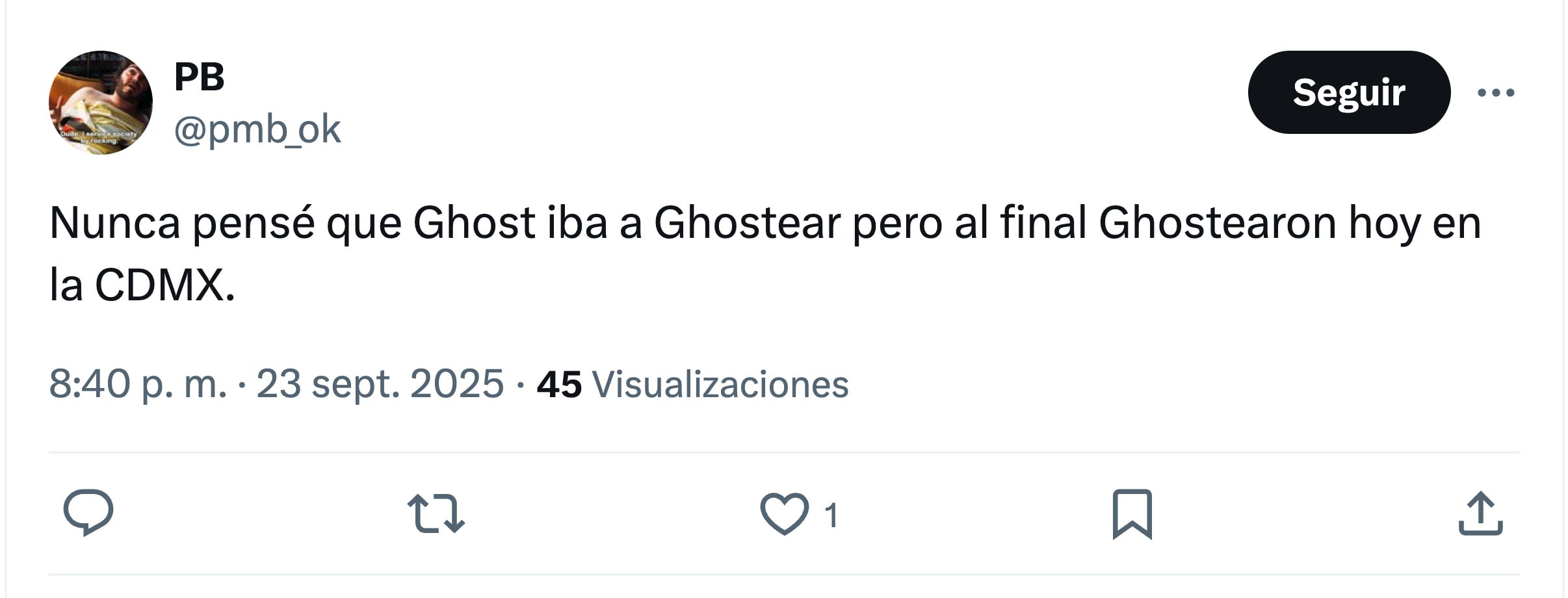 Memes reaccionan a cancelación de concierto de GHOST en CDMX