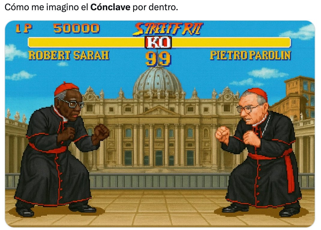 Memes del cónclave 2025 sobre el nuevo papa