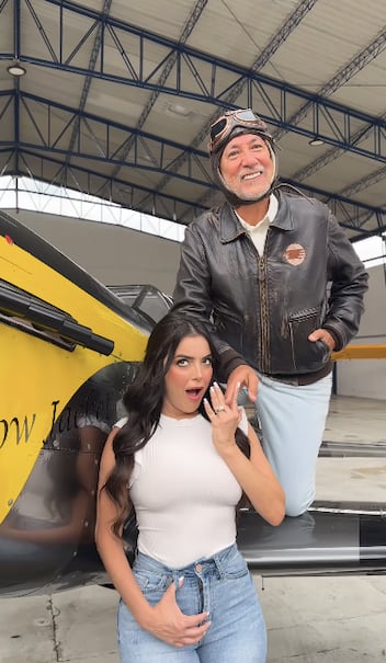 Daniella Navarro y Jorge Campillo