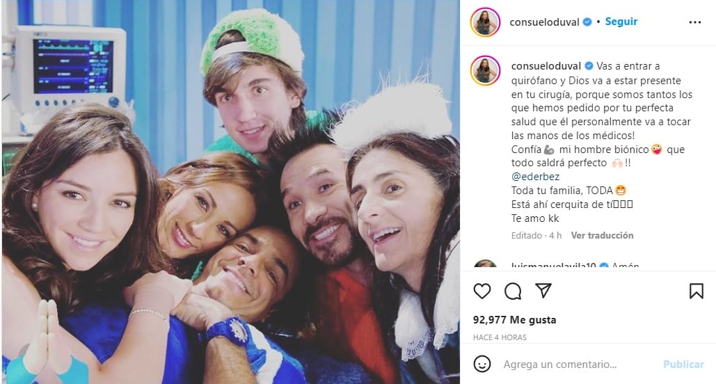 Consuelo Duval y Eugenio Derbez