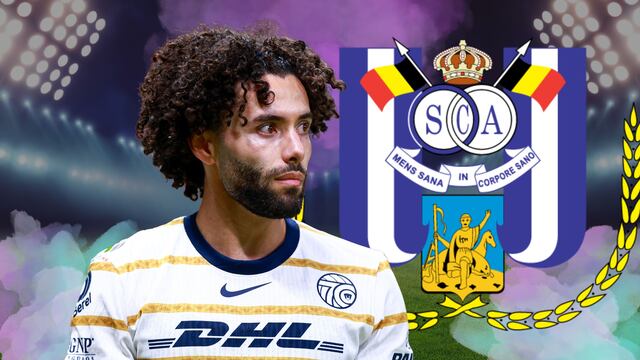 Chino Huerta es presentado como el refuerzo del Anderlecht de Bélgica