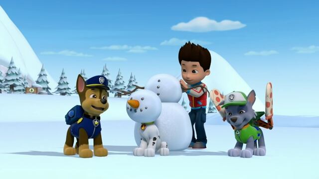 Paw Patrol te desea Feliz Navidad