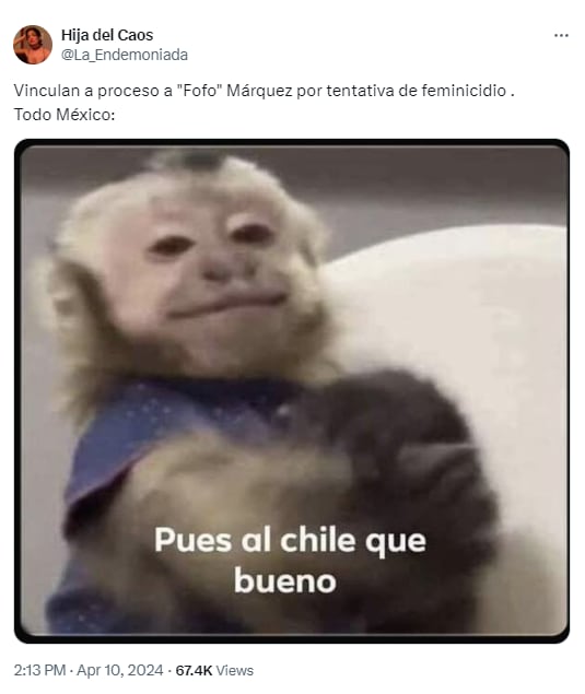 Memes porque Fofo Márquez se queda en la cárcel