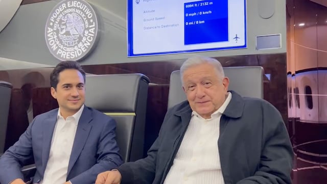 AMLO INFORMA QUE EL AVIÓN PRESIDENCIAL YA SE VENDIÓ