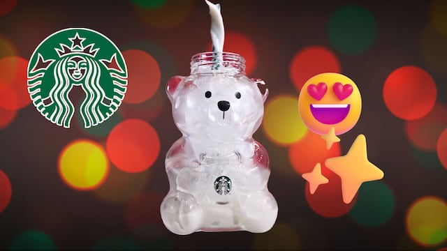 Vaso de oso Starbucks
