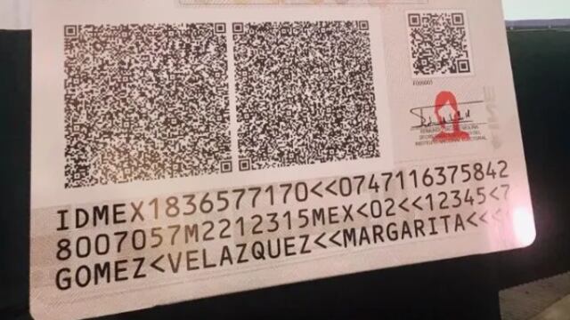 Nueva credencial del INE