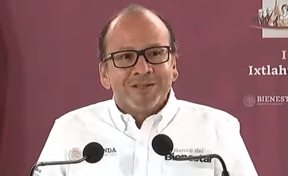 Víctor Lamoyi Bocanegra, director del Banco del Bienestar