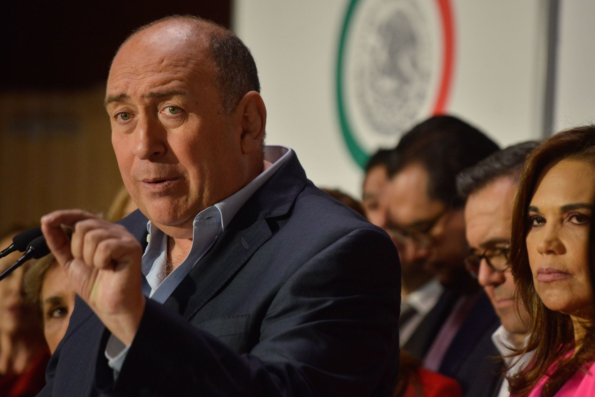 Rubén Moreira defiende a Yolanda de la Torre, la que dividió a Va Por México; nombramiento en Durango no fue un premio