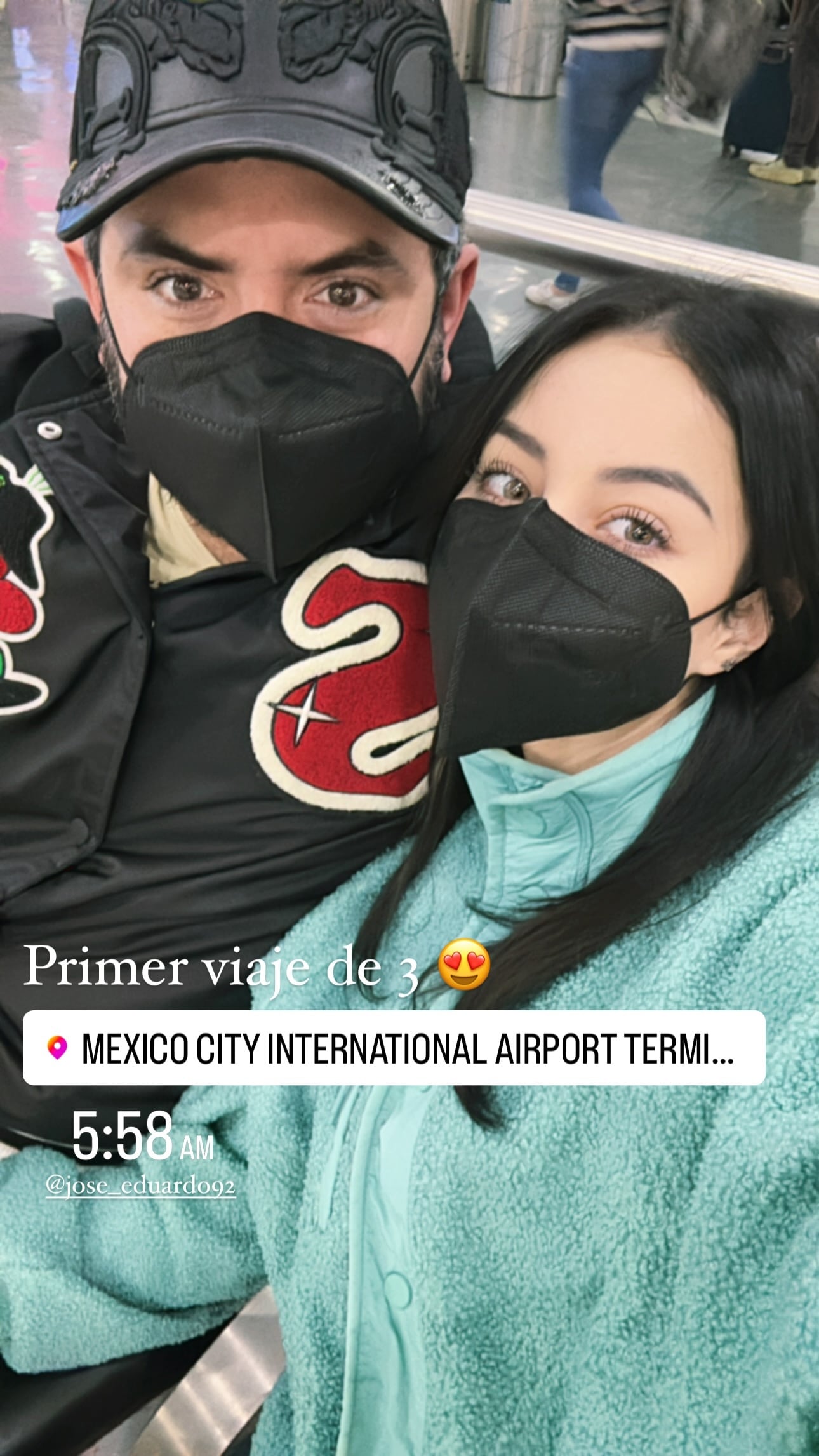 Paola Dalay y José Eduardo Derbez