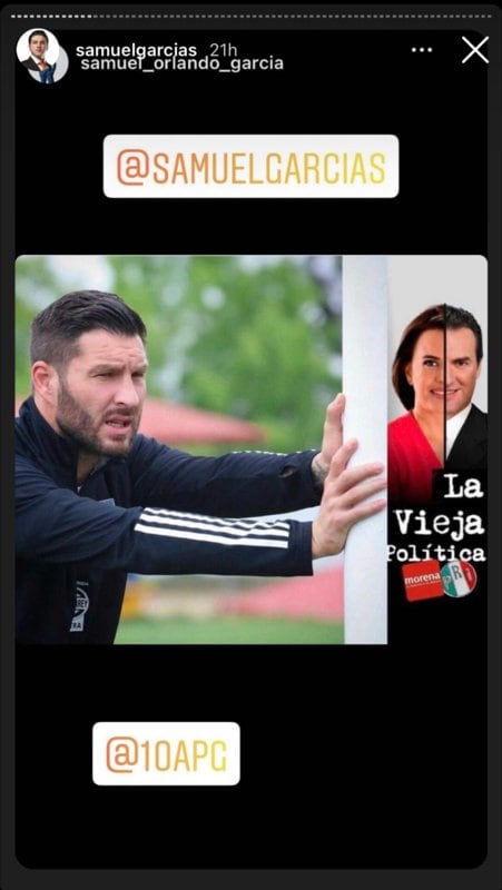 Historia de Instagram.