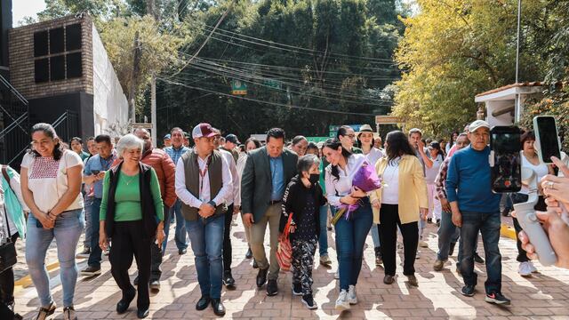Michelle Núñez entregó obra histórica en Valle de Bravo