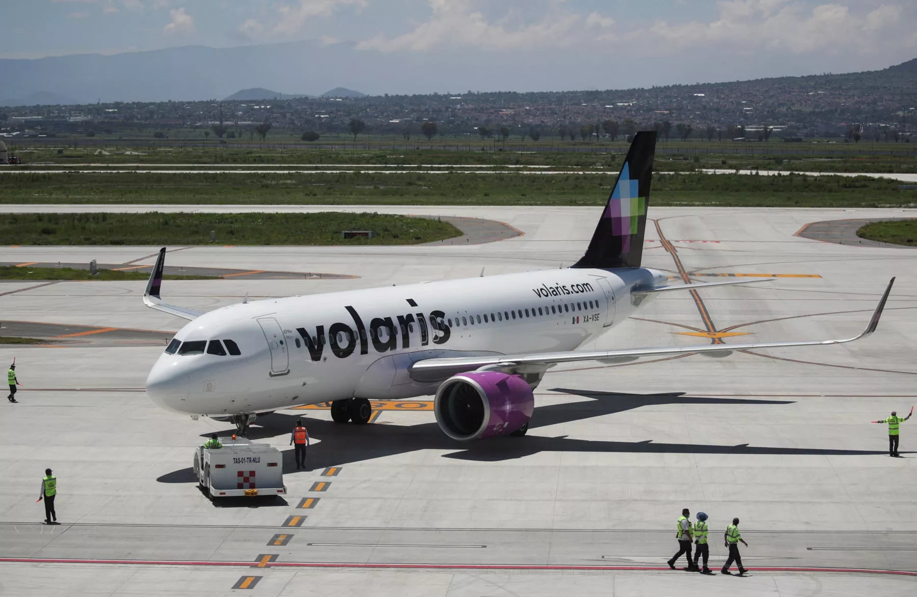 Avión de Volaris