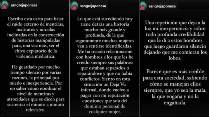 China Suárez rompió el silencio