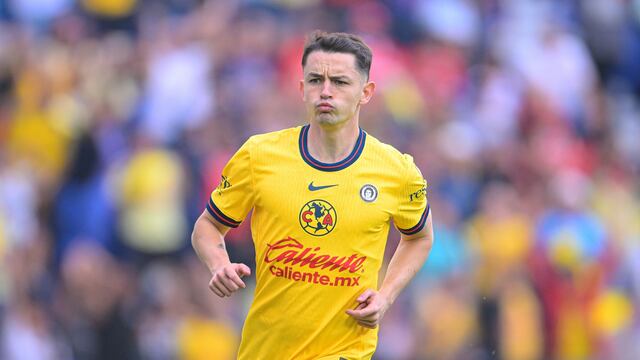 Álvaro Fidalgo en el América vs Toluca.