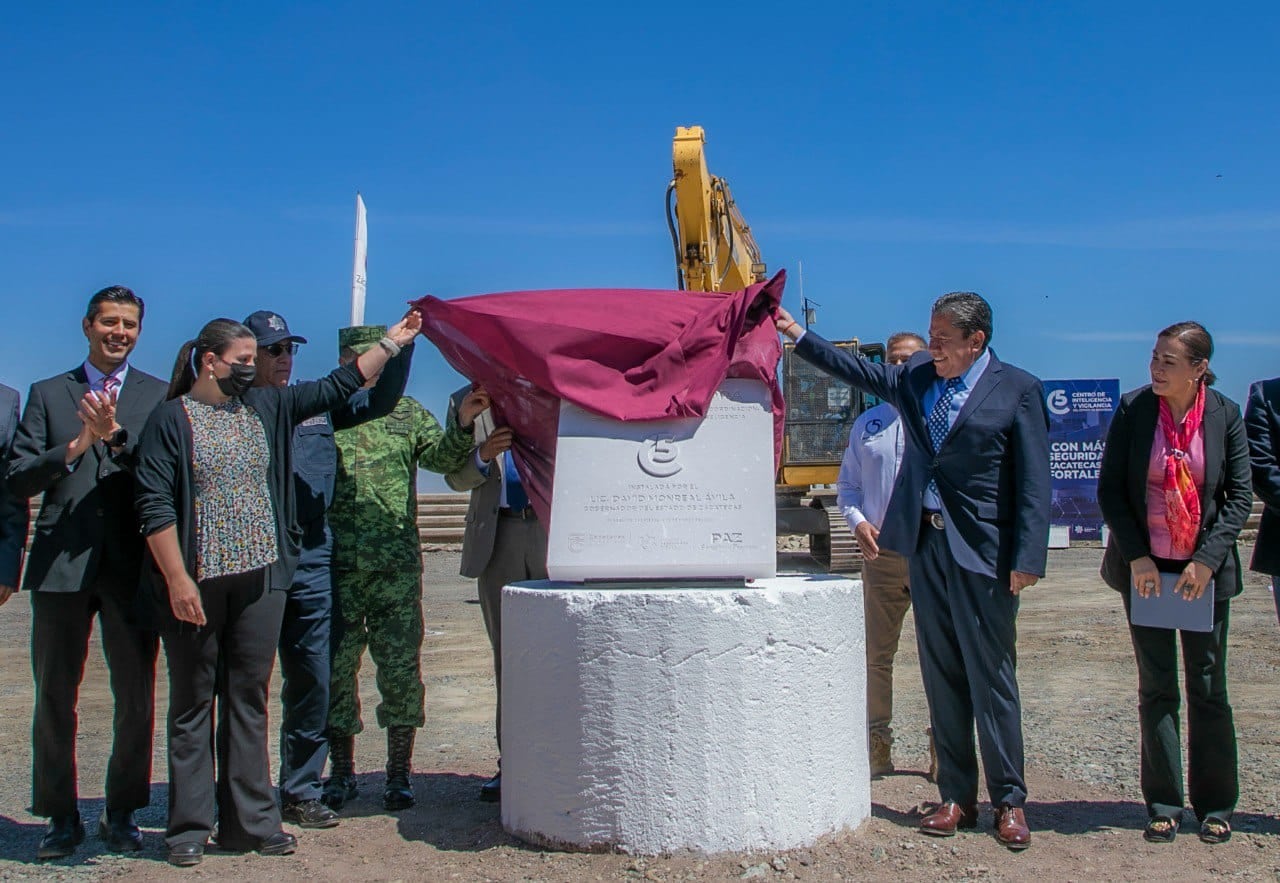 David Monreal inaugura nuevo C5 de Zacatecas