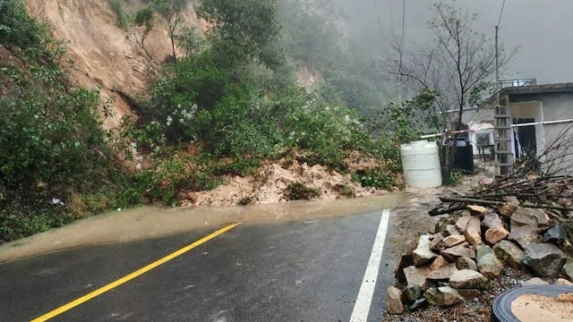 Efectos de la tormenta tropical Nadine en Oaxaca