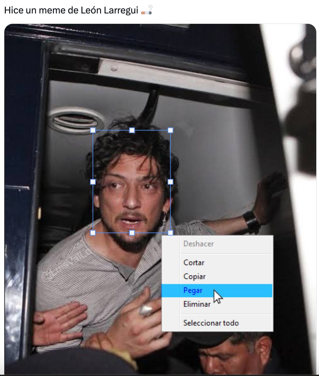 Memes de León Larregui golpeado en París