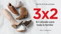 ¡Falling in Fashion! Llegó el otoño y con él un ofertón imperdible de 3x2 en calzado en Sears