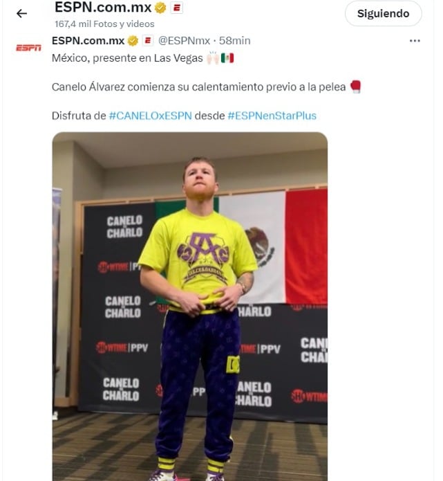El Canelo Álvarez llegó con un conjunto Dolce & Gabbana de casi un millón de pesos.