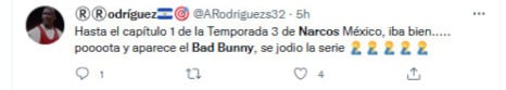 Comentarios sobre Bad Bunny como ‘El Kitty’ Páez en Narcos 3