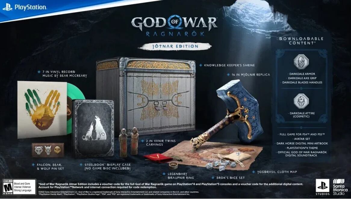 God of War: Ragnarök Jötnar Edition