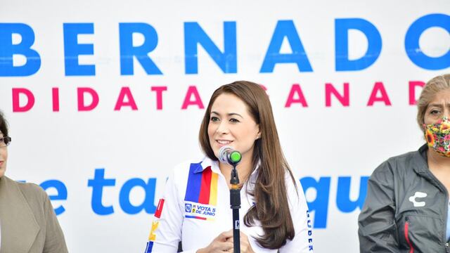 Tere Jiménez, candidata de la Coalición “Va por Aguascalientes”