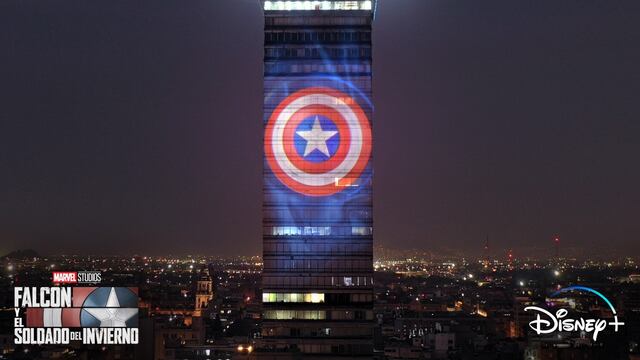 Torre Latinoamericana “Falcon and The Winter Soldier”