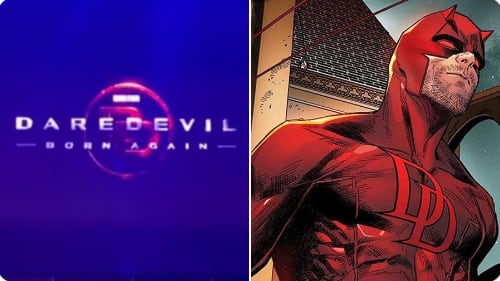 Nuevo logo de Daredevil: Born Again
