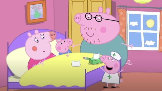 Peppa Pig cuida a Mamá Cerdita enferma: 2 horas de capítulos en YouTube y español por el Día Internacional de las Enfermeras