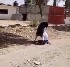 Pelea de estudiantes en Teotihuacán
