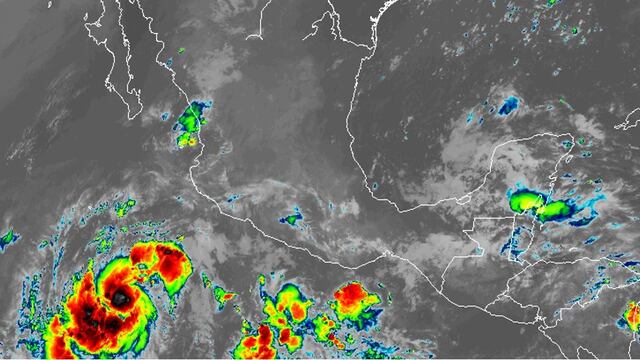 Tormenta tropical Rosa 25/9/18