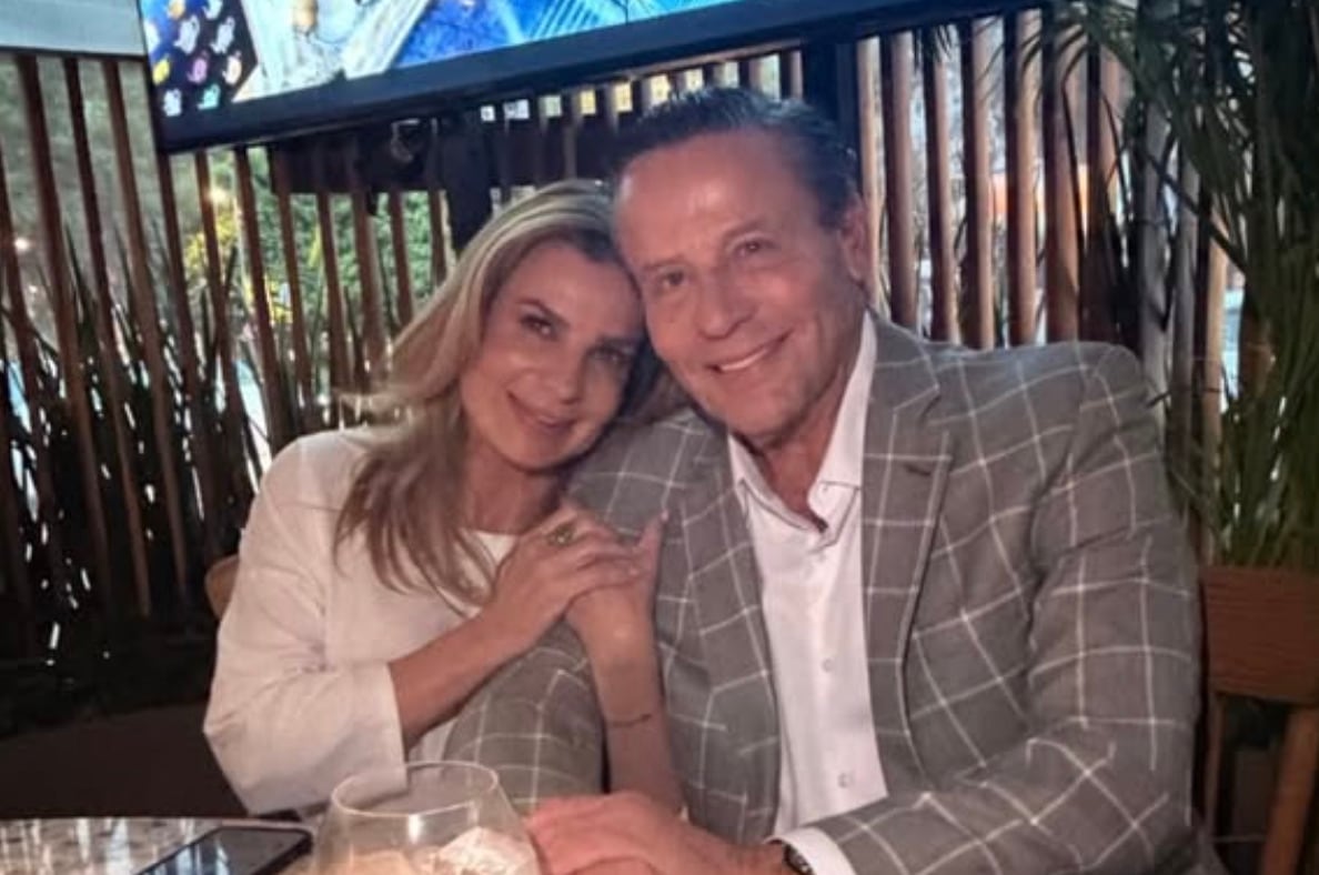 Alfredo Adame y su novia, Benicia Zúñiga